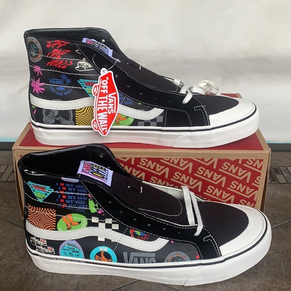 VANS SK8-Hi DECON V66 Black/Multi men’s - Picture 2 of 16
